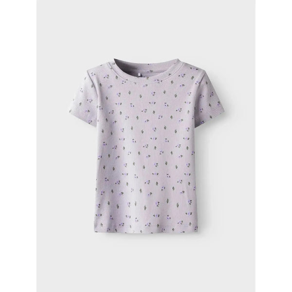 Name it T-shirt HOFIE - Misty Lilac-t-shirt-Name it-Ollifant.dk