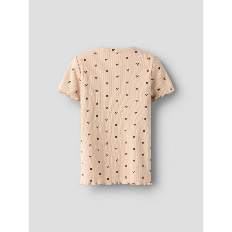 Name it T-shirt KARLIA - Oxford Tan-t-shirt-Name it-Ollifant.dk