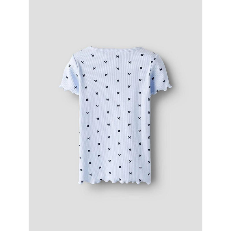 Name it T-shirt KARLIA - Xenon Blue-t-shirt-Name it-Ollifant.dk