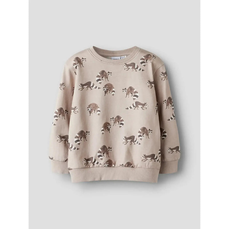 Name it trøje KEONEL - Simply Taupe-Trøje-Name it-Ollifant.dk