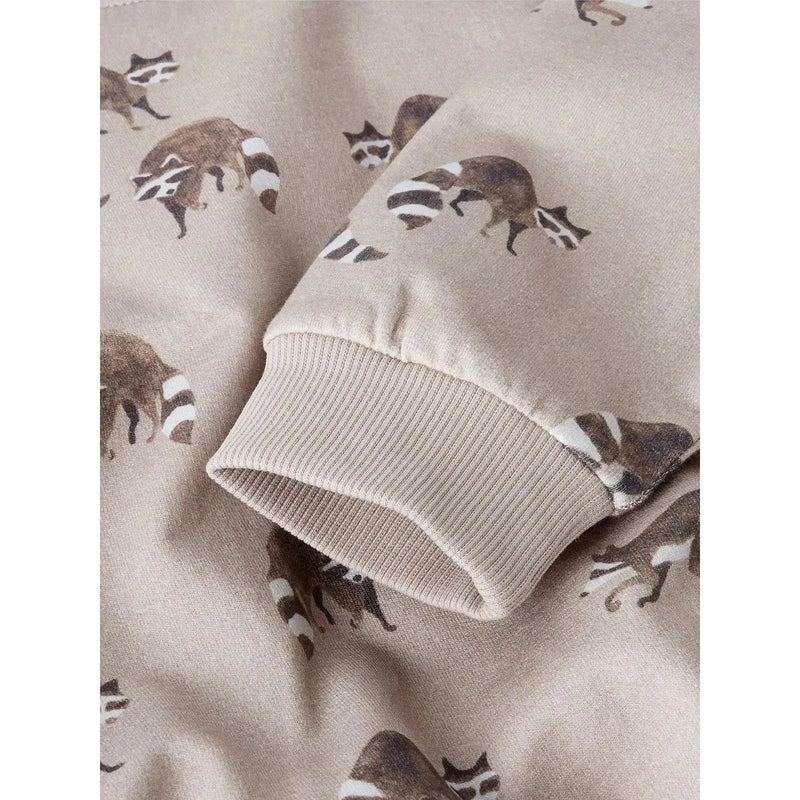 Name it trøje KEONEL - Simply Taupe-Trøje-Name it-Ollifant.dk