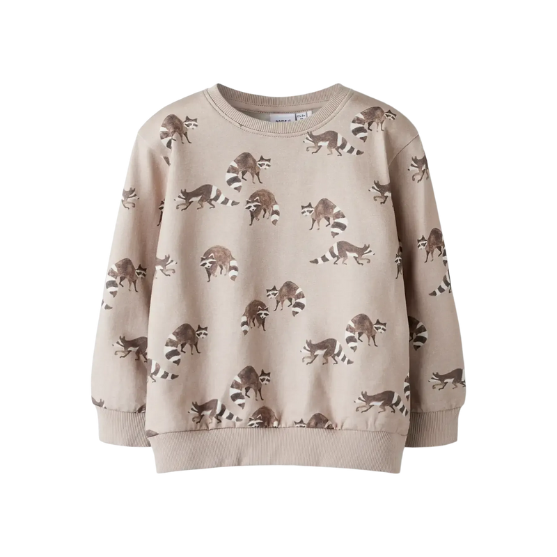 Name it trøje KEONEL - Simply Taupe-Trøje-Name it-Ollifant.dk