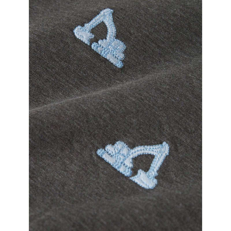 Name it trøje SANDRO - Dark Grey Melange-Trøje-Name it-Ollifant.dk