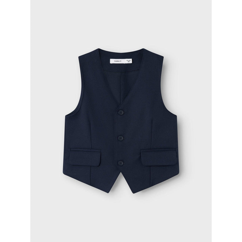 Name it vest RIRAMEL - Dark Sapphire-Vest-Name it-Ollifant.dk