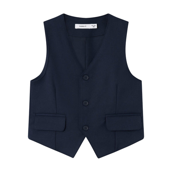 Name it vest RIRAMEL - Dark Sapphire-Vest-Name it-Ollifant.dk