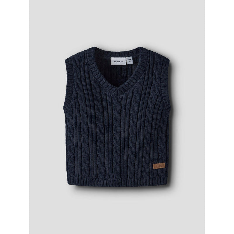 Name it Vest ROMAN - Navy Blazer-Vest-Name it-Ollifant.dk