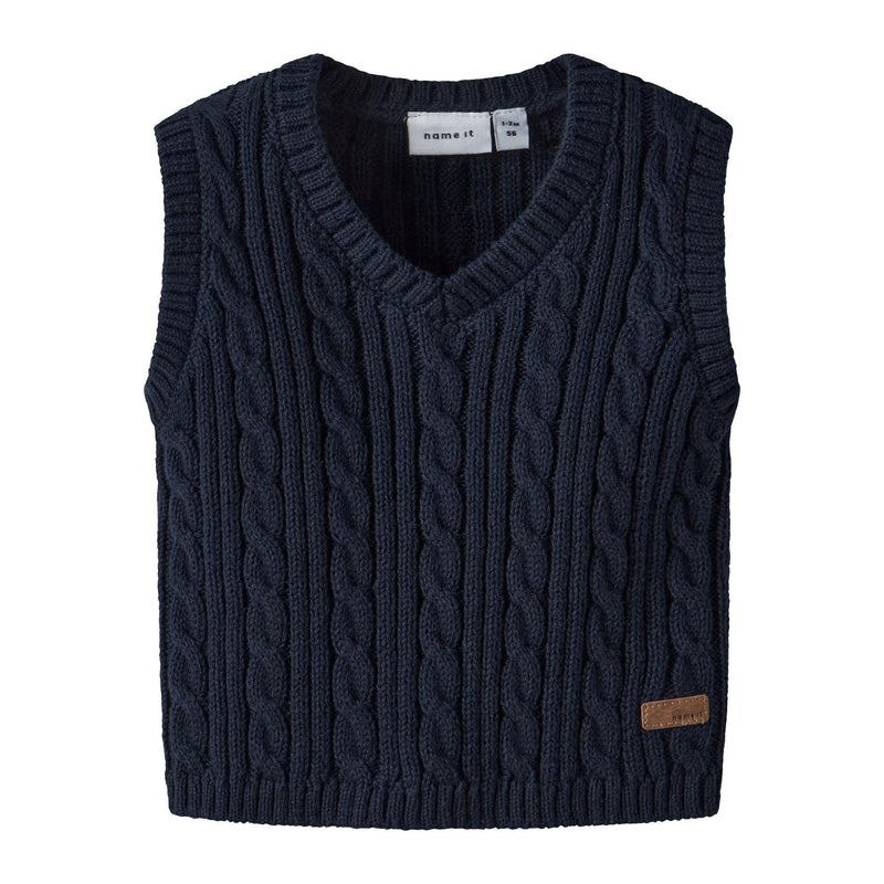 Name it Vest ROMAN - Navy Blazer-Vest-Name it-Ollifant.dk