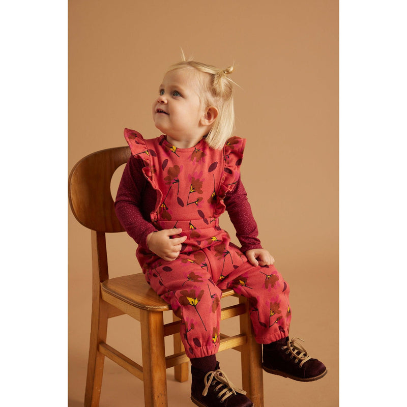 soft gallery - FIFI MINIDOTS L_S BODY - Tibetan Red-Body-Soft Gallery-Ollifant.dk