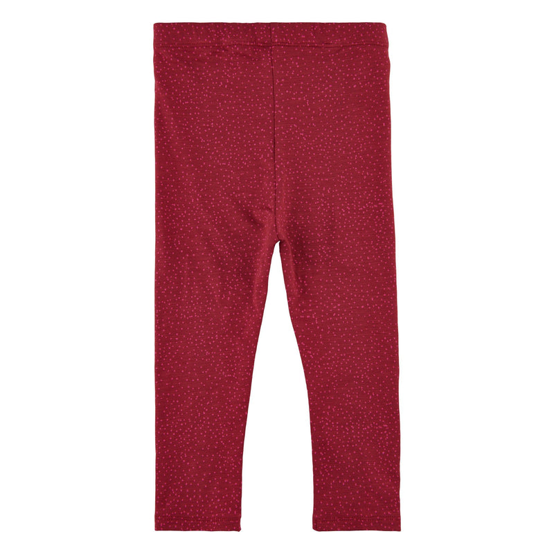 soft gallery - PAULA MINIDOTS LEGGINGS - Tibetan Red-Leggings-Soft Gallery-Ollifant.dk