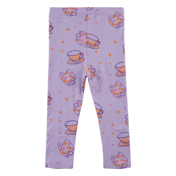 soft gallery - PAULA TEACUPS LEGGINGS - violet Tulip-Leggings-Soft Gallery-Ollifant.dk