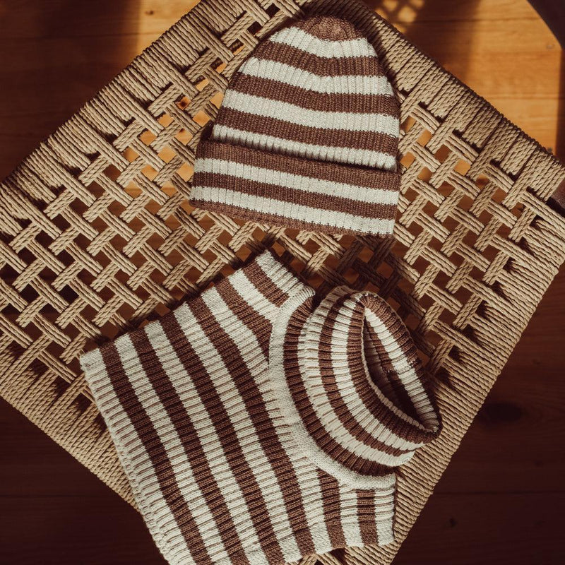 That's Mine Halsedisse IVAN - Brown Stripe-hal-that's mine-Ollifant.dk