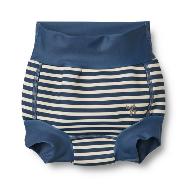 Wheat Badebukser Neopren ANKER - Blue Stripe-Badebukser-Wheat-Ollifant.dk