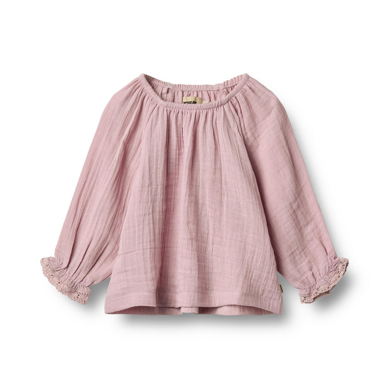 Wheat Bluse MERLE - Lavender Mist-Bluser-Wheat-Ollifant.dk