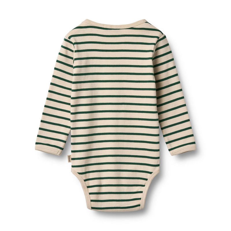 Wheat Body BERTI - Green stripe-body-Wheat-Ollifant.dk