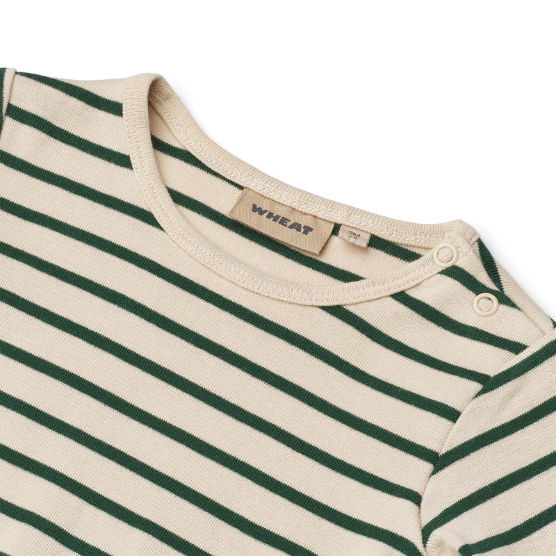 Wheat Body BERTI - Green stripe-body-Wheat-Ollifant.dk