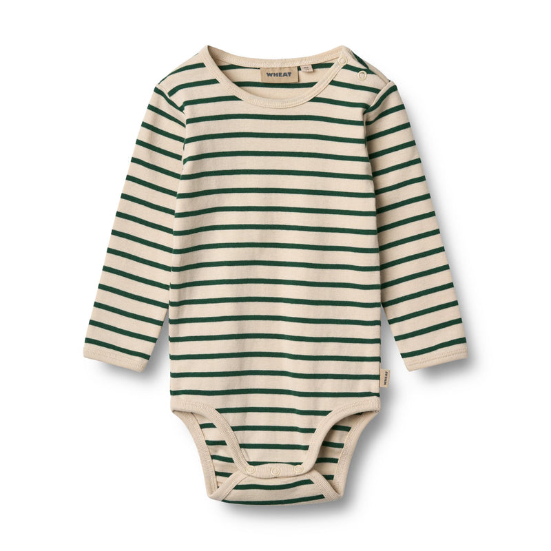 Wheat Body BERTI - Green stripe-body-Wheat-Ollifant.dk