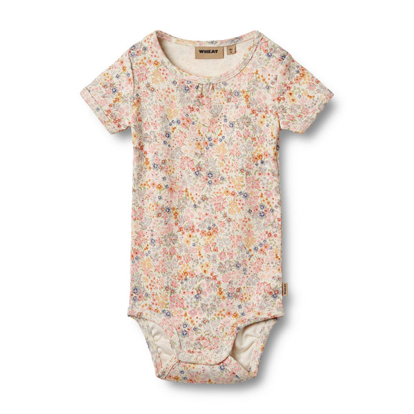 Wheat Body SS LINETTE - Bright Flowers-Body-Wheat-Ollifant.dk
