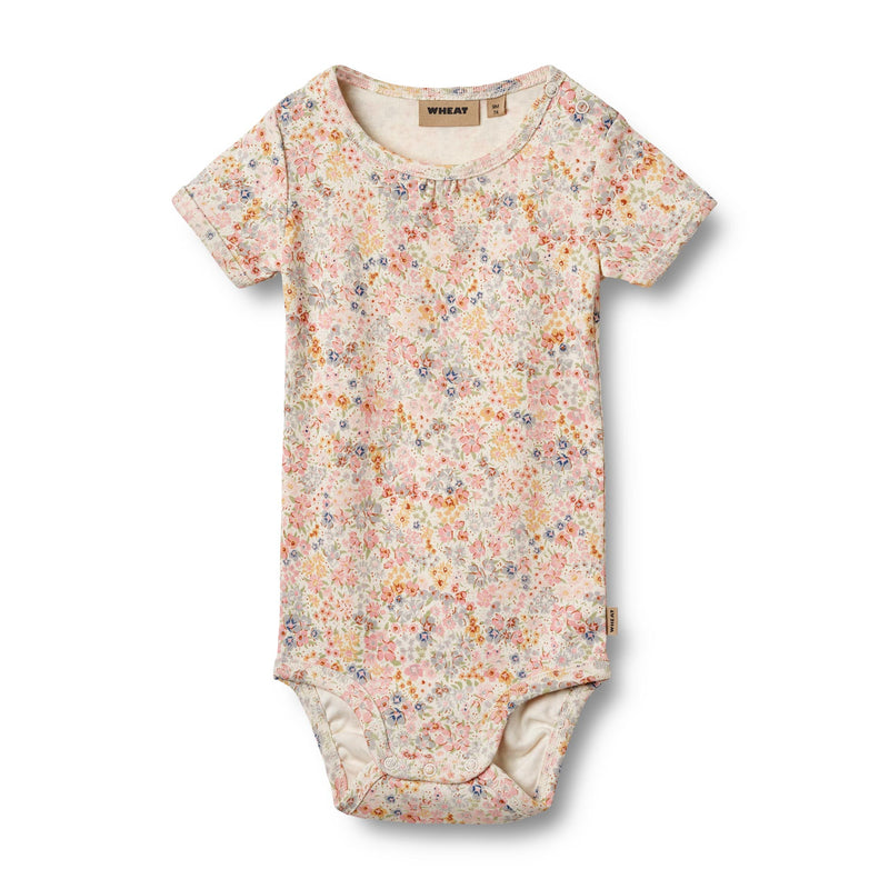 Wheat Body SS LINETTE - Bright Flowers-Body-Wheat-Ollifant.dk