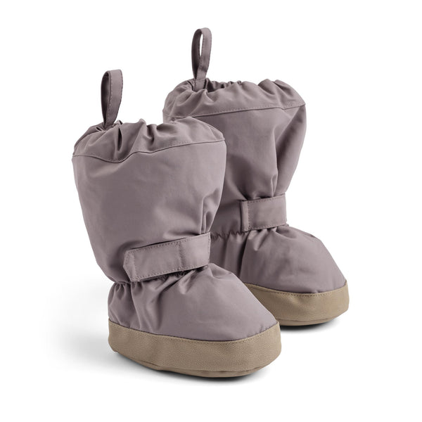 Wheat Booties - Purple stone-overtrækssko-Wheat-Ollifant.dk