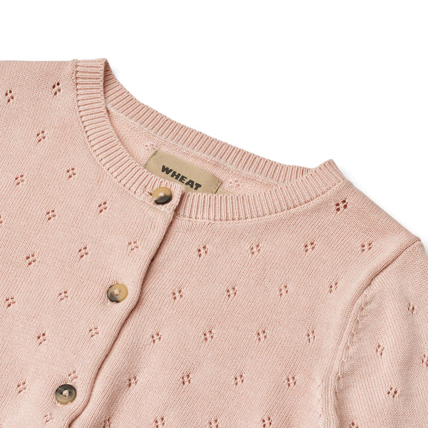 Wheat Cardian MAIA - Powder-Cardigan-Wheat-Ollifant.dk