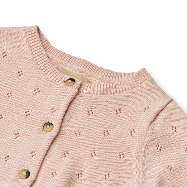 Wheat Cardigan MAIA - Powder-Cardigan-Wheat-Ollifant.dk