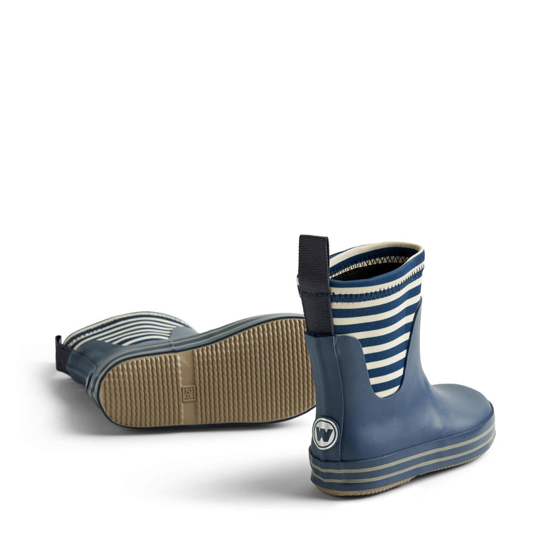 Wheat - Gummistøvler MIST -Indigo Stripe-Gummistøvler-Wheat-Ollifant.dk