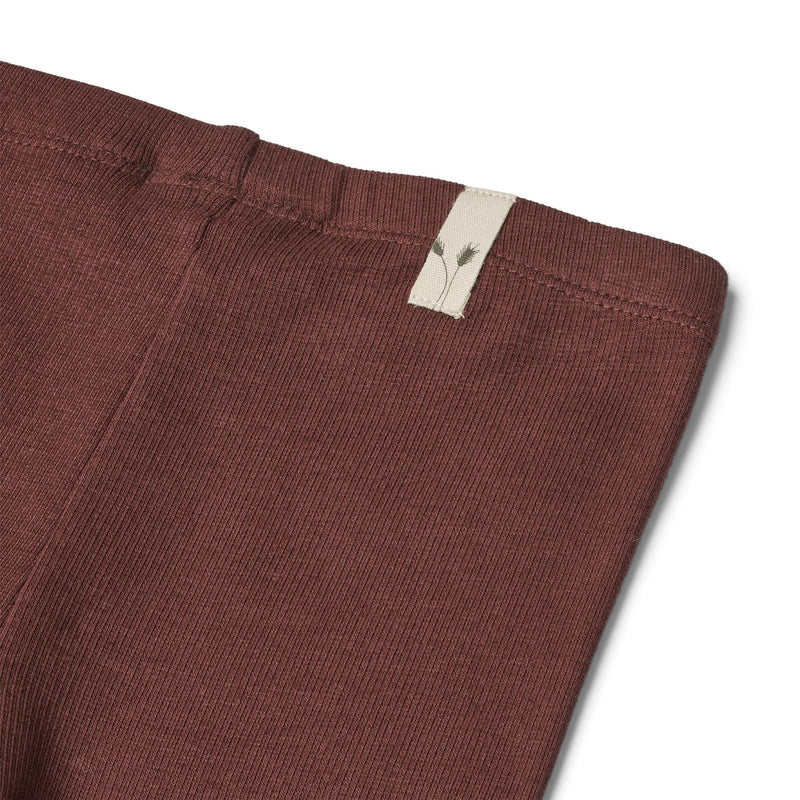 Wheat - Jersey Leggings Jules - Aubergine Berries-Bukser-Wheat-Ollifant.dk