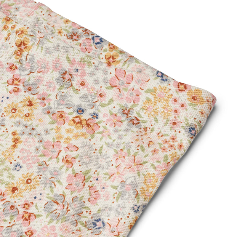 Wheat Leggings JULES - Bright Flowers-Leggings-Wheat-Ollifant.dk
