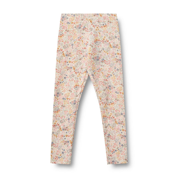 Wheat Leggings JULES - Bright Flowers-Leggings-Wheat-Ollifant.dk