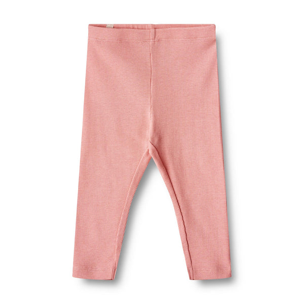 Wheat leggins Rib - Maddy - Rosette-Leggings-Wheat-Ollifant.dk