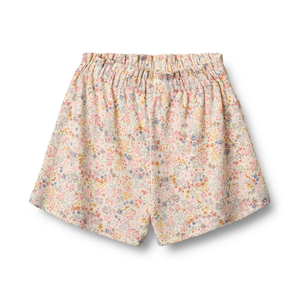 Wheat Shorts SANDY - Bright Flowers-Shorts-Wheat-Ollifant.dk