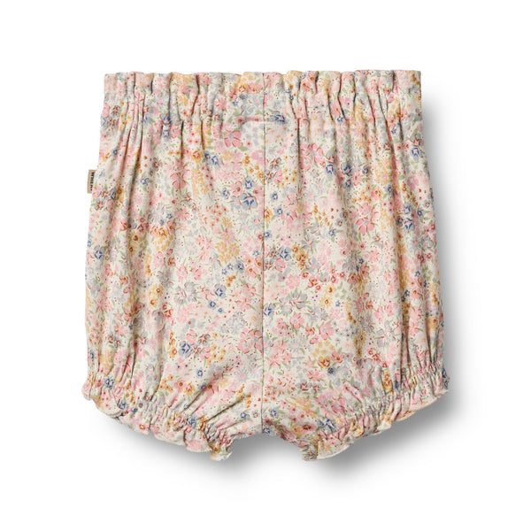 Wheat Shorts SONJA - Bright Flowers-Shorts-Wheat-Ollifant.dk