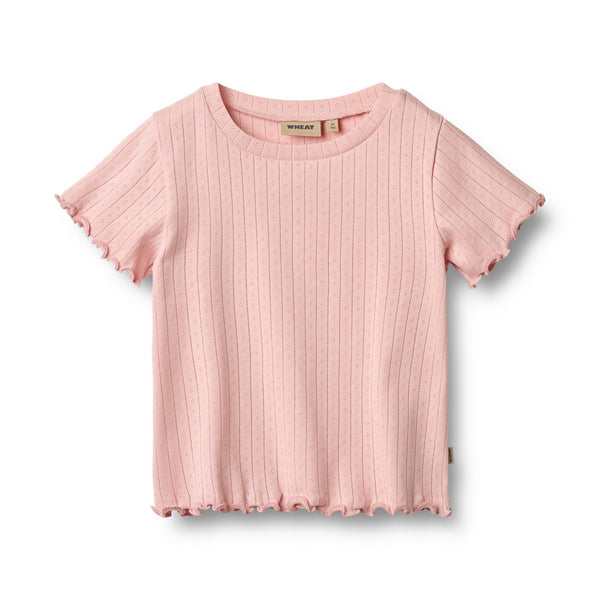 Wheat T-shirt IRENE - Rose Sprinkles-t-shirt-Wheat-Ollifant.dk
