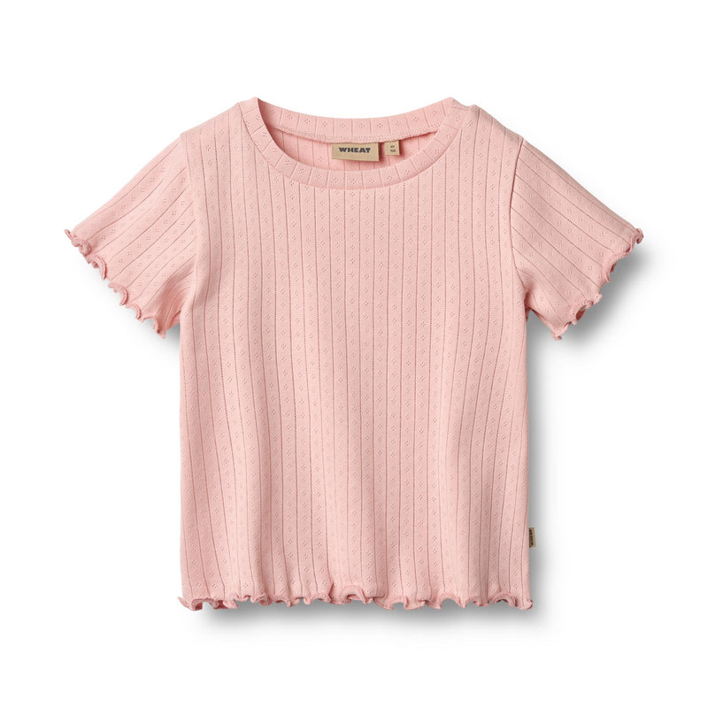 Wheat T-shirt IRENE - Rose Sprinkles-t-shirt-Wheat-Ollifant.dk