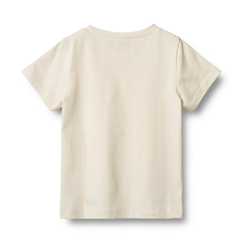Wheat t-shirt TESSA - Ivory-t-shirt-Wheat-Ollifant.dk