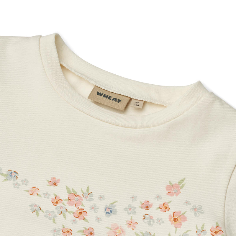 Wheat t-shirt TESSA - Ivory-t-shirt-Wheat-Ollifant.dk