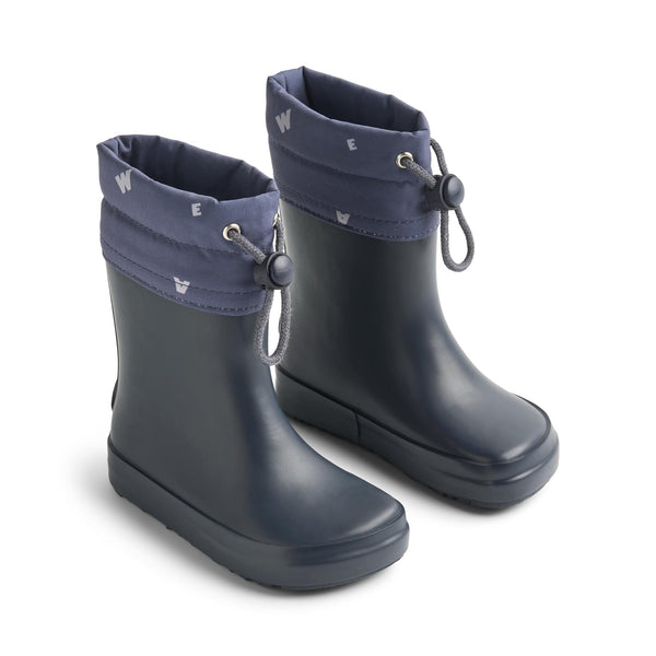 Wheat Termogummistøvler BAREFOOT ZERRO - Navy - FORUDBESTILLING-Gummistøvler-Wheat-Ollifant.dk
