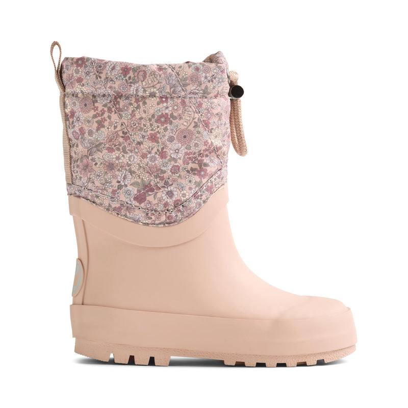 Wheat Termogummistøvler DRIZZLE - Rose dust flowers-Gummistøvler-Wheat-Ollifant.dk