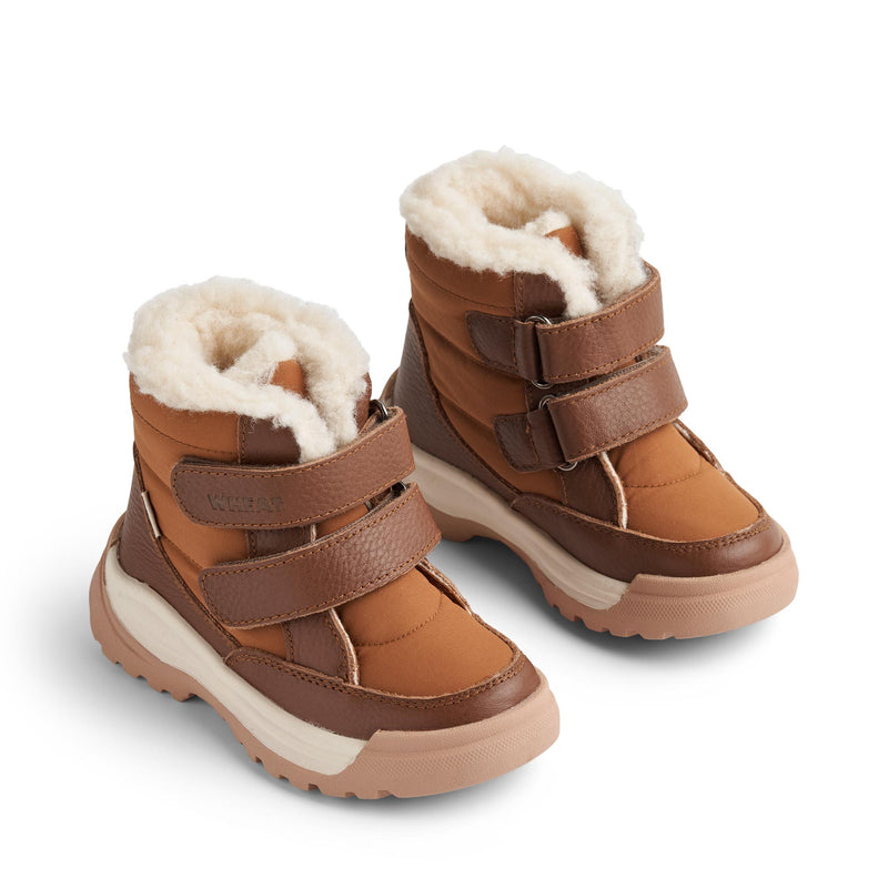 Wheat Vinterstøvle MILLAS TEX - Cognac-støvler-Wheat-Ollifant.dk