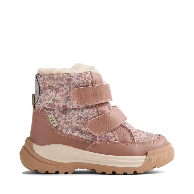 Wheat Vinterstøvle MILLAS TEX - Rose dusk flowers - FORUDBESTILLING-støvler-Wheat-Ollifant.dk
