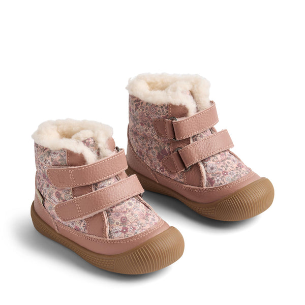 Wheat vinterstøvle Prewalkers DAXI TEX - Rose dust flowers- FORUDBESTILLING-støvler-Wheat-Ollifant.dk