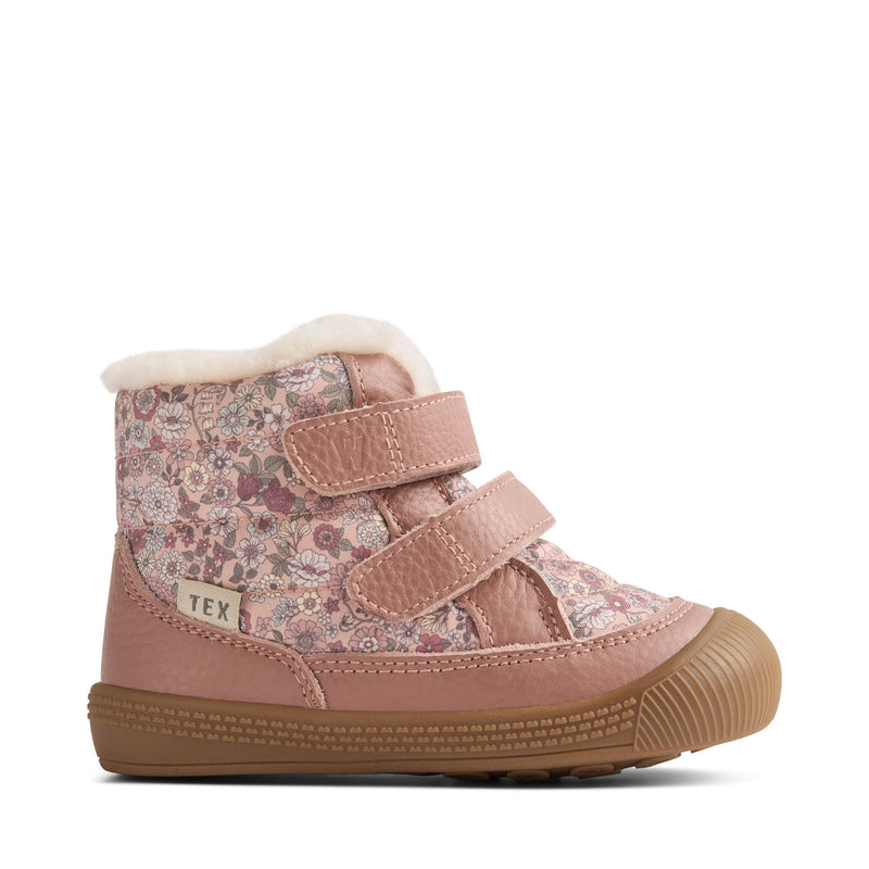 Wheat vinterstøvle Prewalkers DAXI TEX - Rose dust flowers-støvler-Wheat-Ollifant.dk