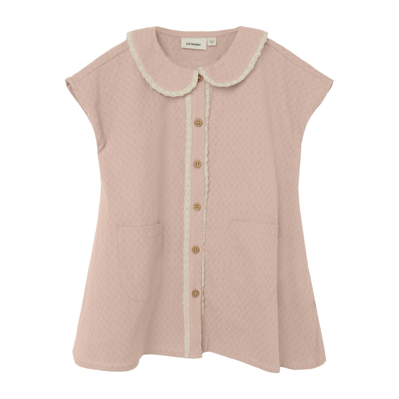 Lil'Atelier - DOLLY SS LOOSE kjole - Rose Dust-Kjole-Lil'Atelier-Ollifant.dk